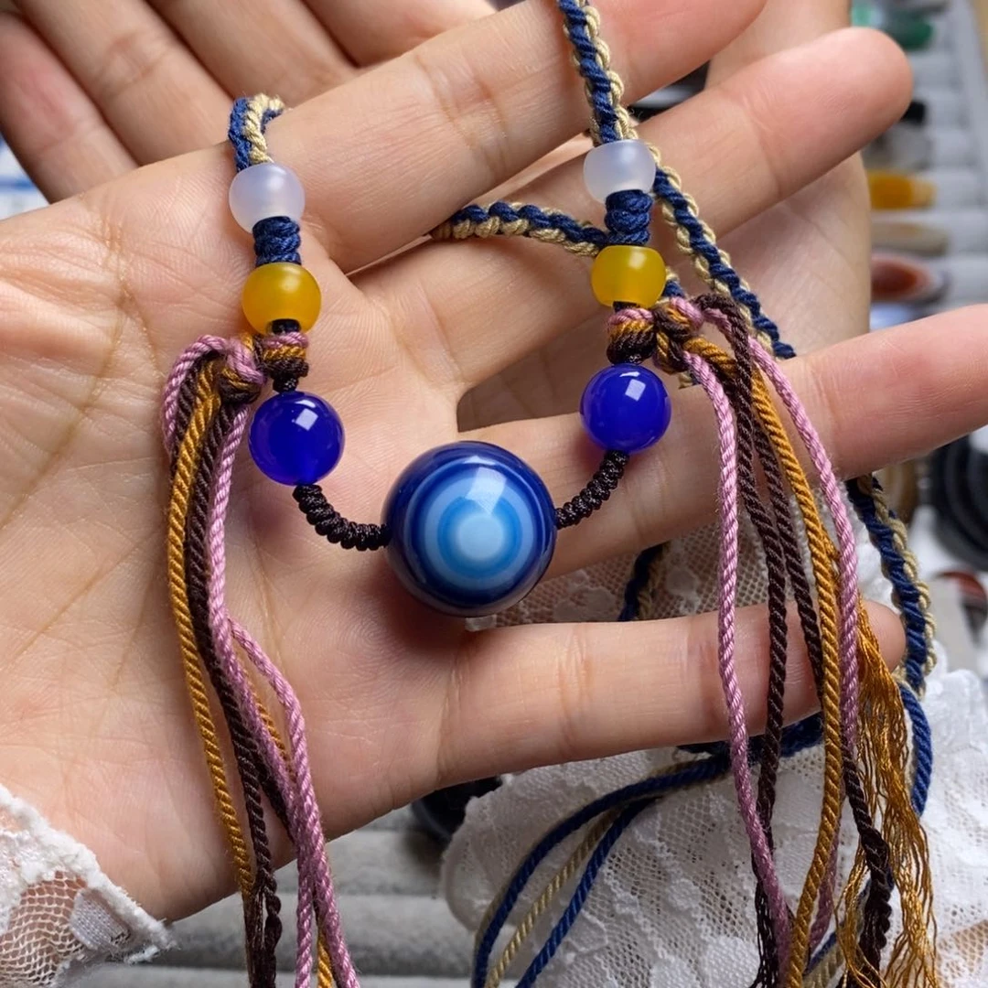 玛瑙/玉髓颈饰未镶嵌红**想