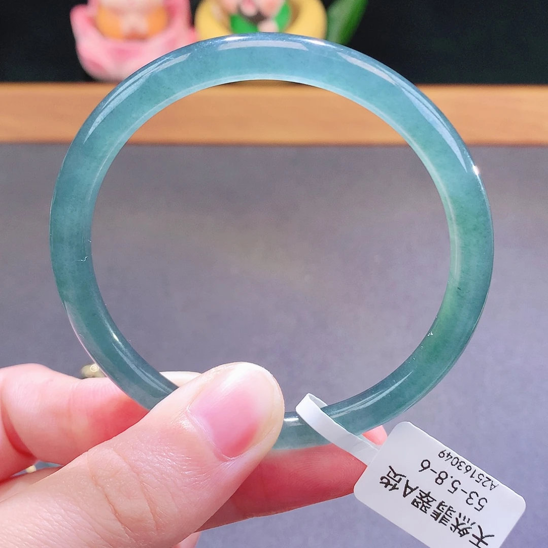 翡翠未镶嵌手镯天然翡翠