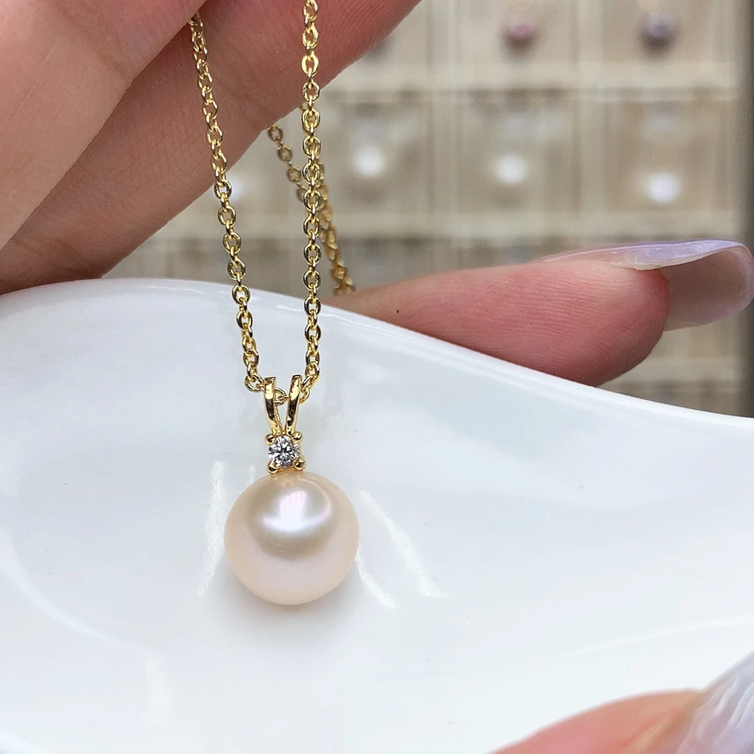 吊坠(赠链)合金淡水珍珠