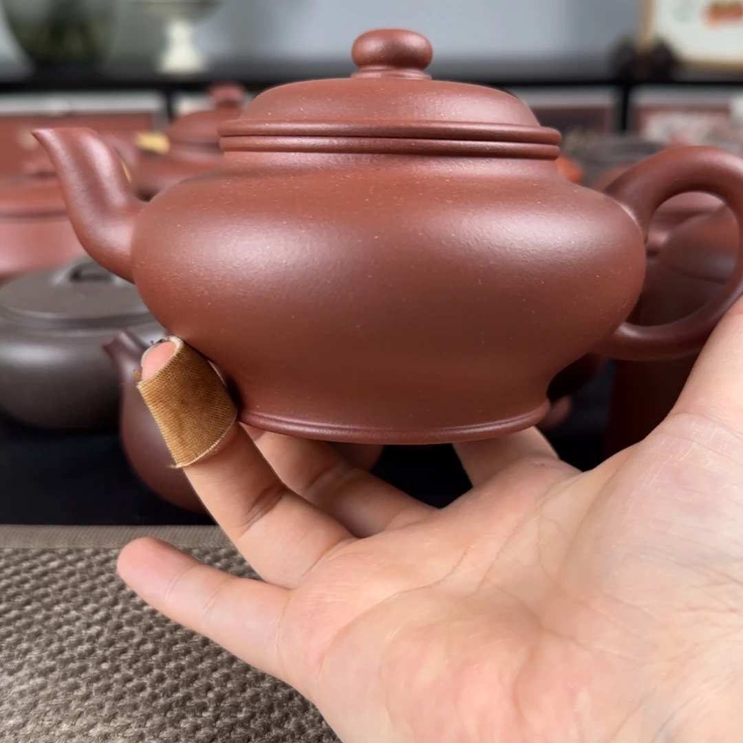 琢***磨茶壶紫砂微瑕宫灯