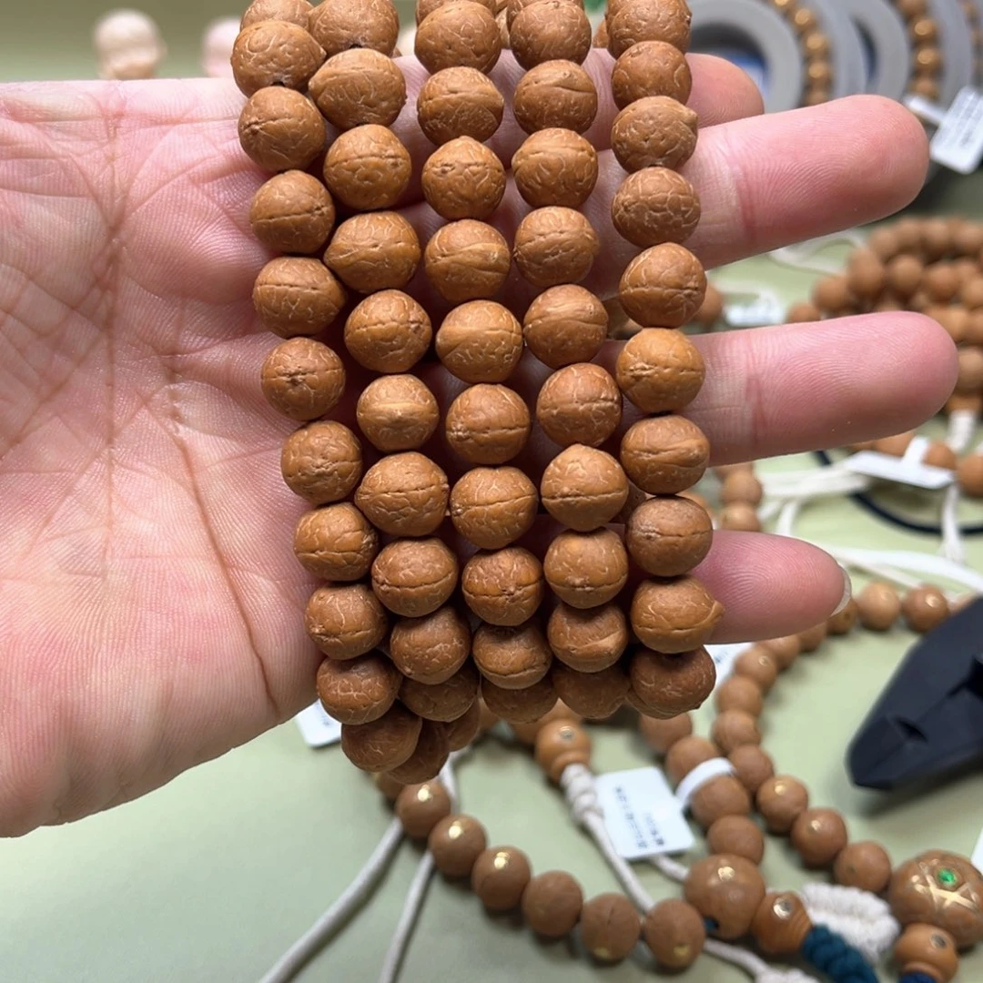 凤眼菩提手串只**货10.5mm左右108