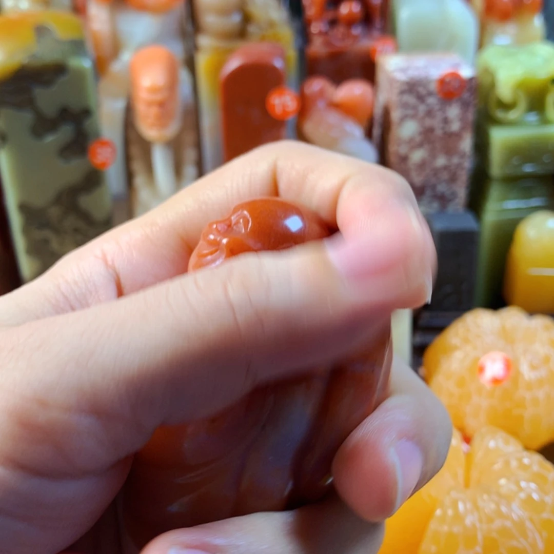 【闪购商品】寿山石梅***寿山石纯手工雕刻