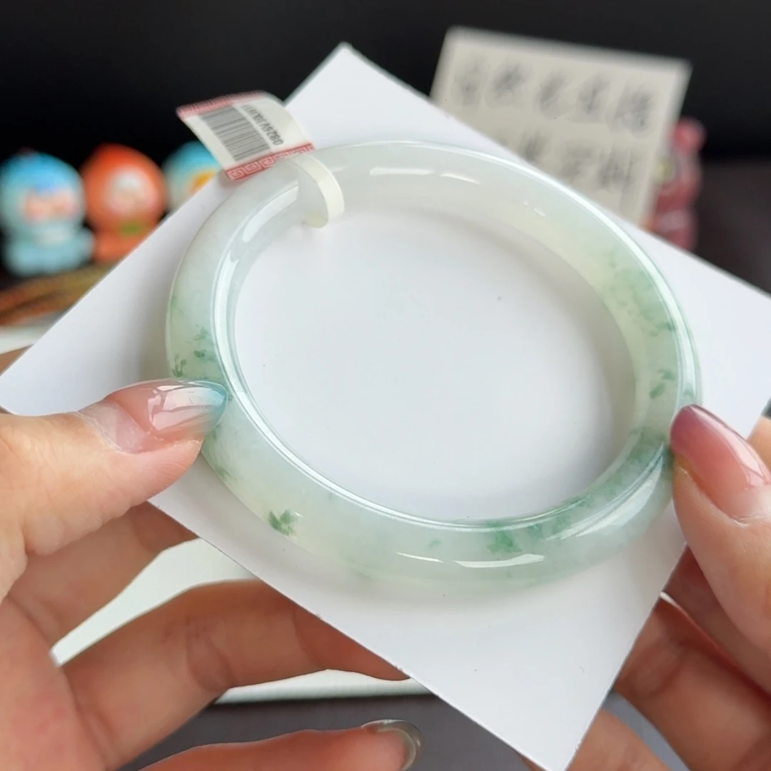 翡翠未镶嵌手镯34号 59.1