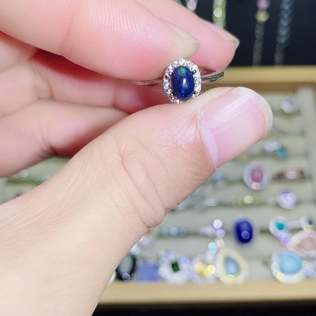 未镶嵌欧泊戒指259