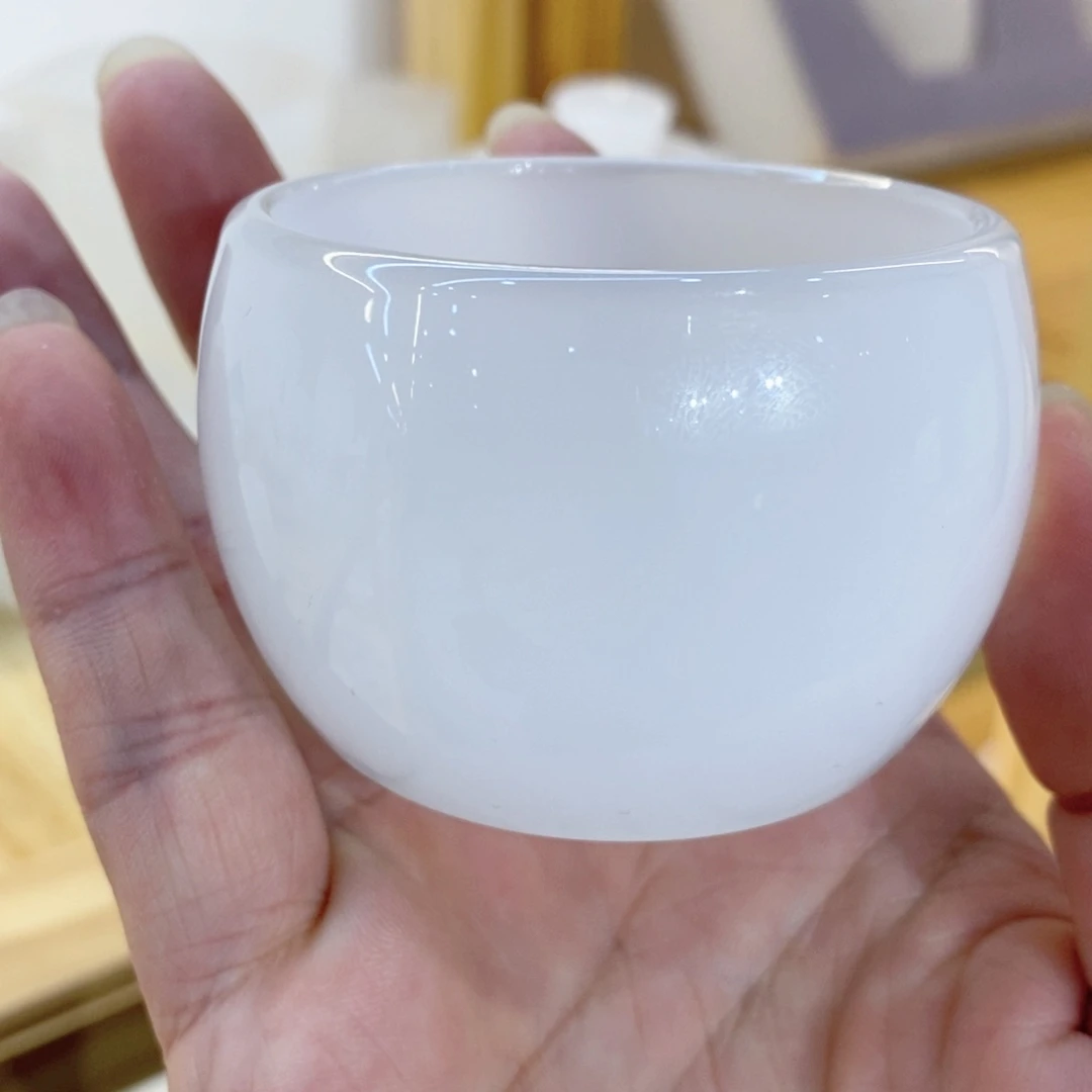 白玉琉璃客杯客杯