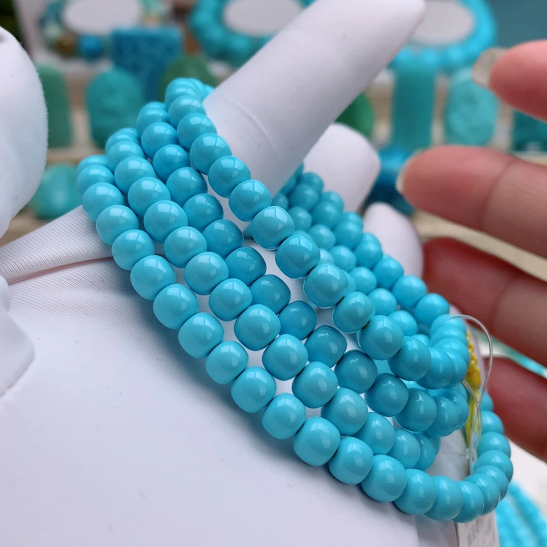 绿松石未镶嵌挂件