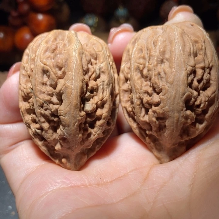 把件文玩核桃东北楸子小雪238