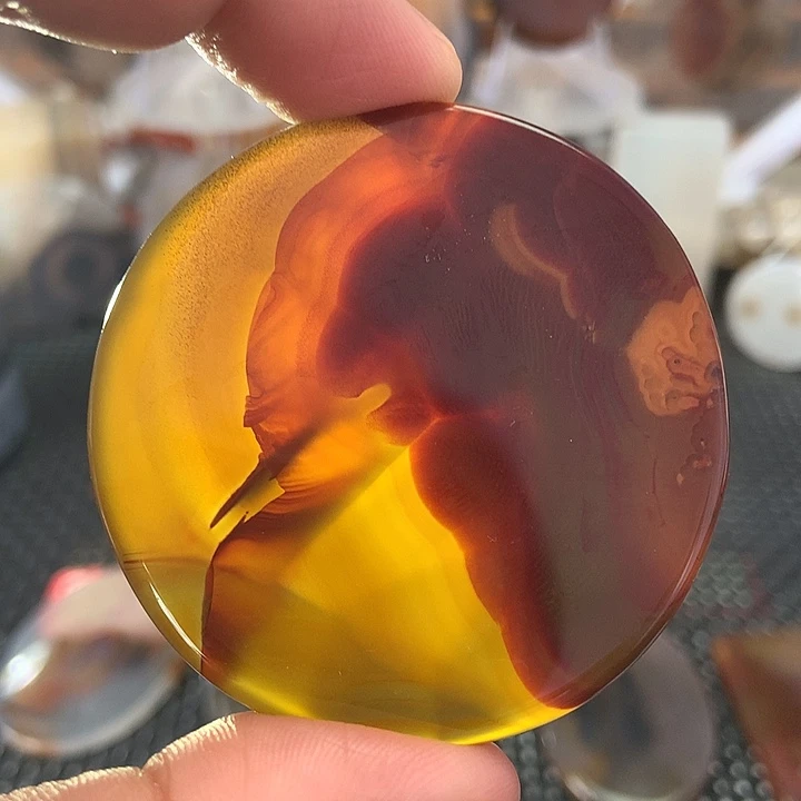 玛瑙/玉髓颈饰合金