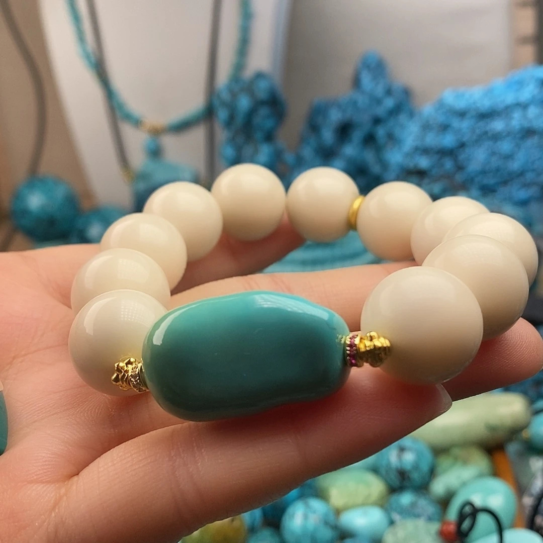 绿松石未镶嵌珠宝半成品