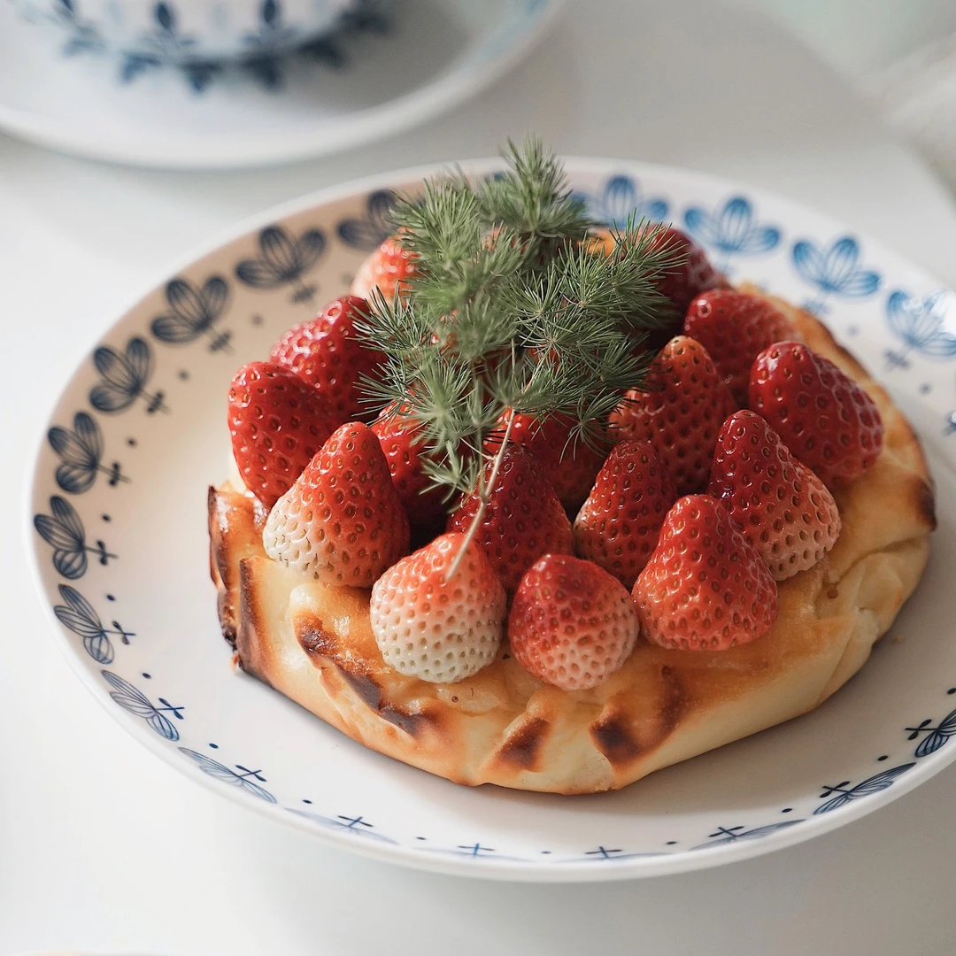 【LX家】20*3CM 藤叶纹8寸圆盘 春节餐具系列