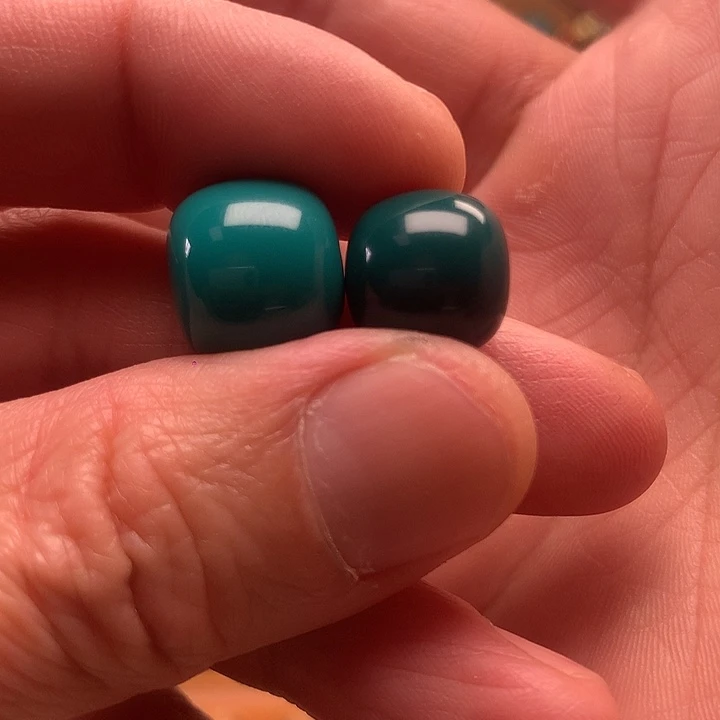 用***7琉璃/树脂/塑料类地狱12果冻色14mm