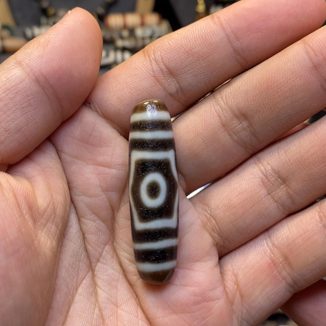 只***愿玛瑙/玉髓玛瑙玉髓十五眼单珠未镶嵌