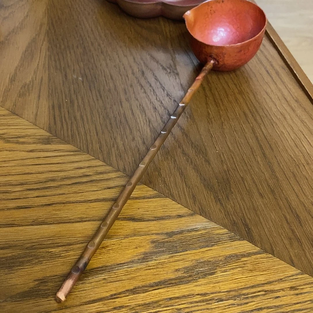 任和堂纯紫铜茶勺45595599