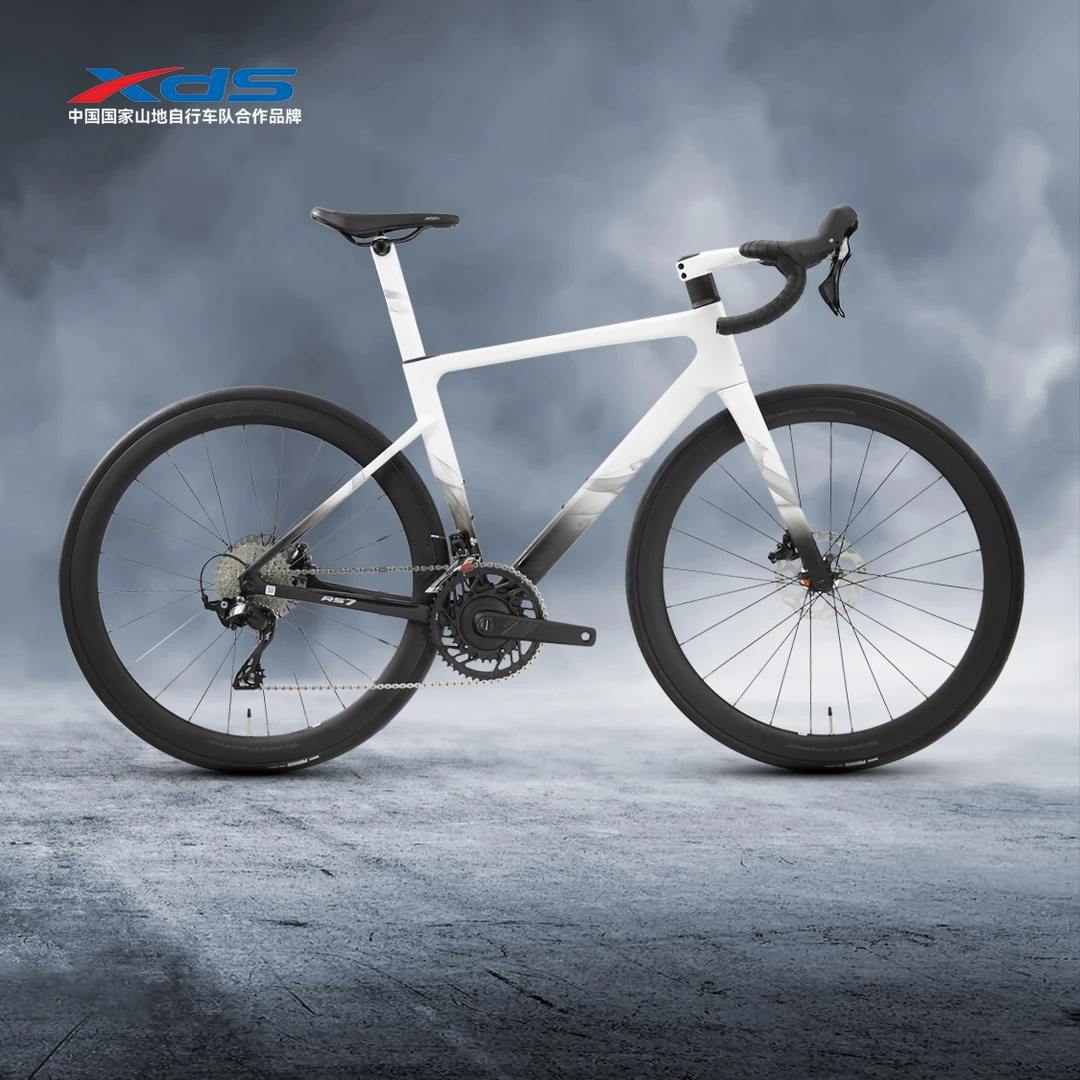 XDS/喜德盛RS7公路自行车带功率计24速机械变碳纤维综合型公路车