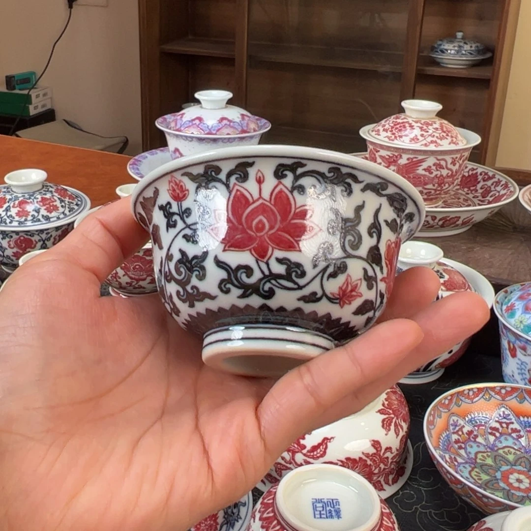 H正绎堂四季花卉中号压手