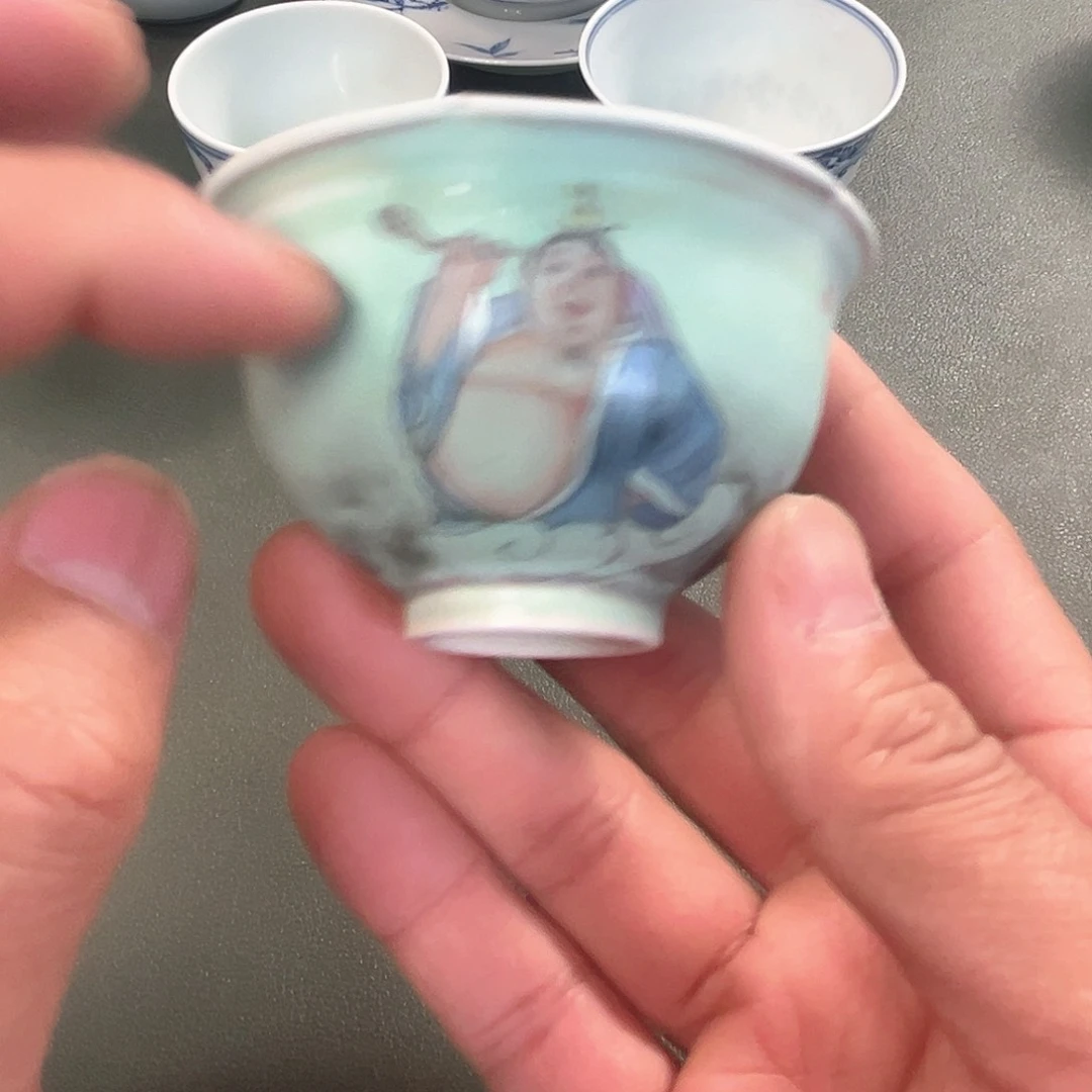 杯青花瓷器青花瓷器