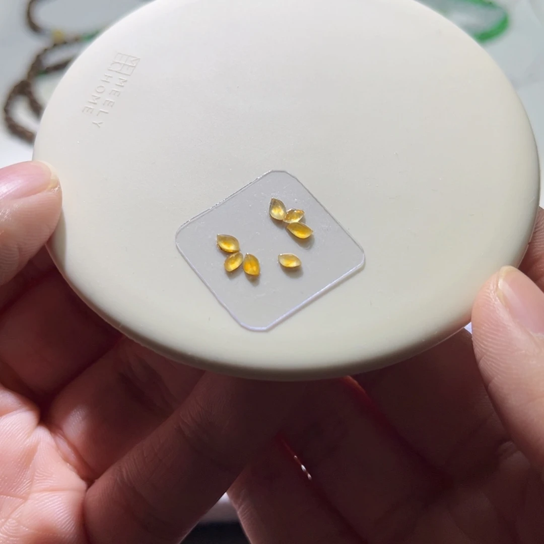 散珠翡翠裸石随型7颗