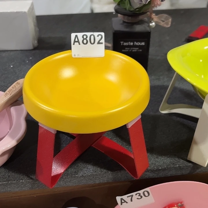 陶陶瓷麦当劳配色陶瓷一套碗架