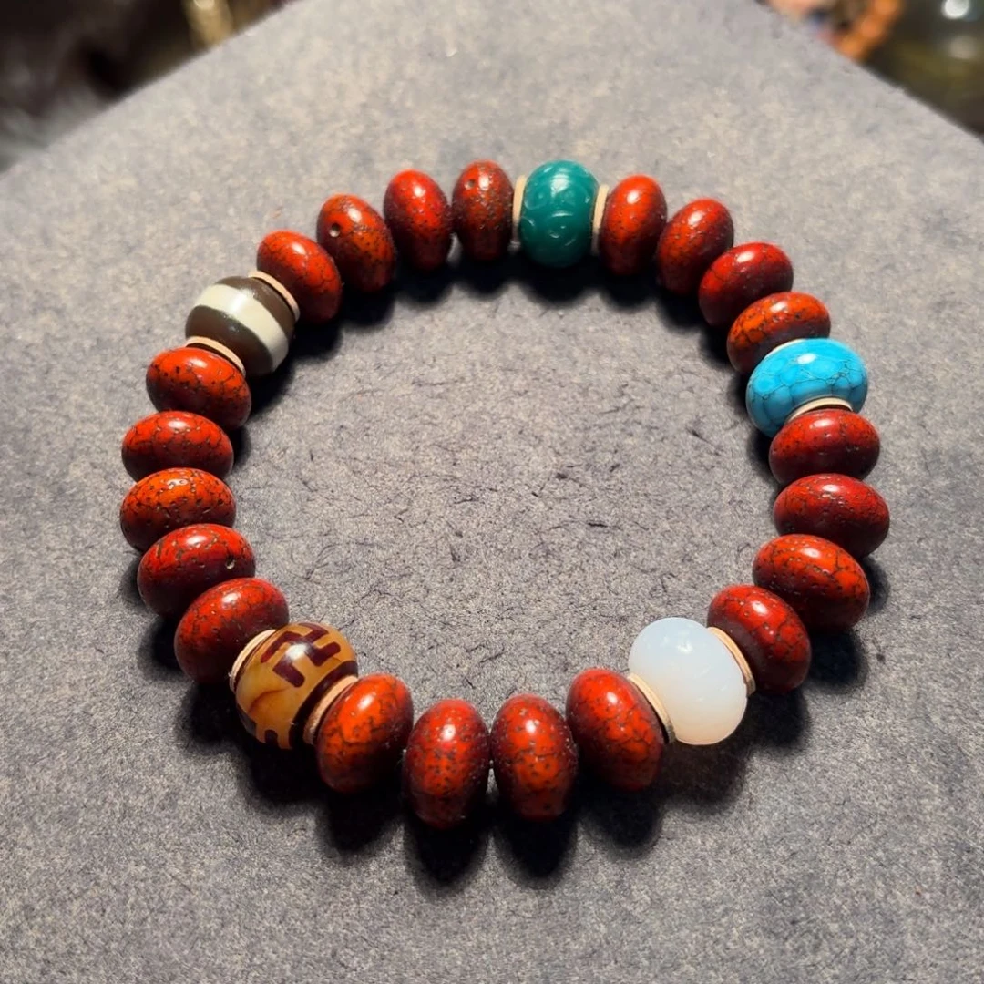 星月菩提吊坠老星月13mm