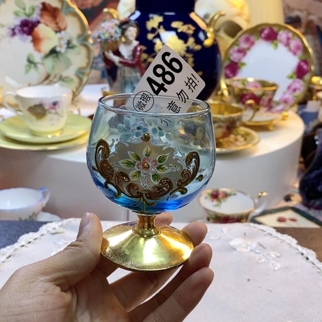 瓷片瓷器欧瓷咖啡杯水晶杯