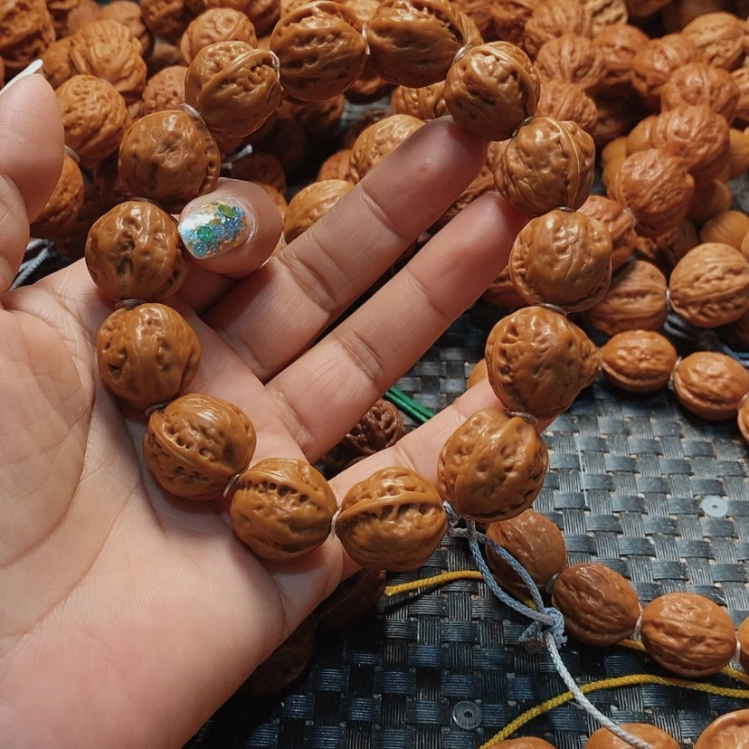 【闪购商品】文玩核桃吊坠兜**转金龟子