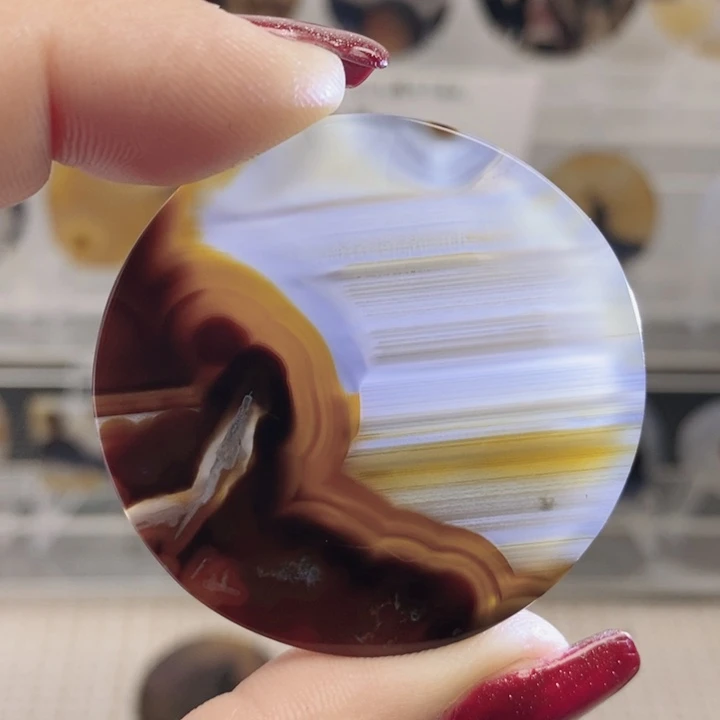 玛瑙/玉髓未镶嵌颈饰