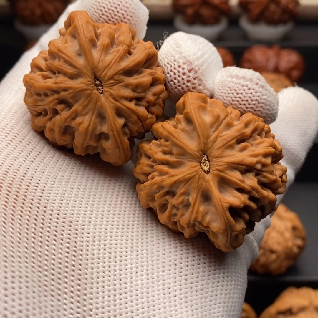 ****睡文玩核桃把件41尺全品秦闷