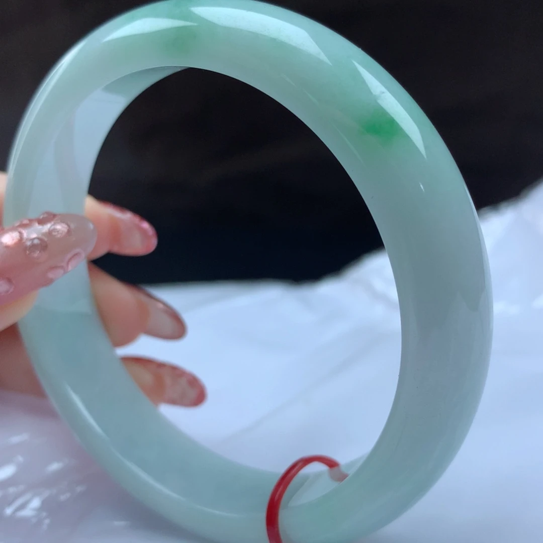 未镶嵌手镯翡翠96423，