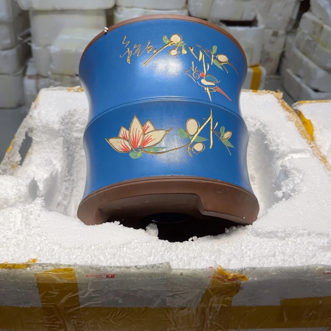 紫砂花盆口径16.18口径