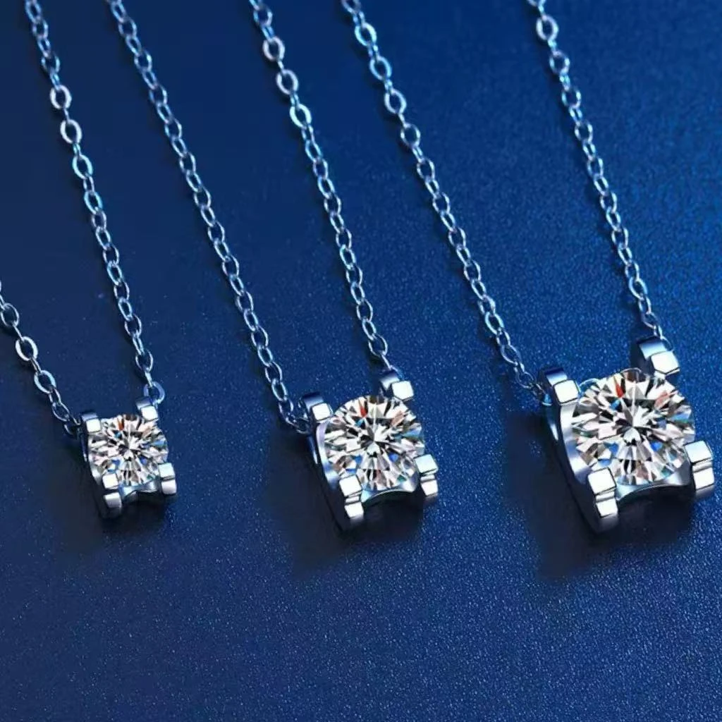 a1793玫色满镶双环一体链多样性发货