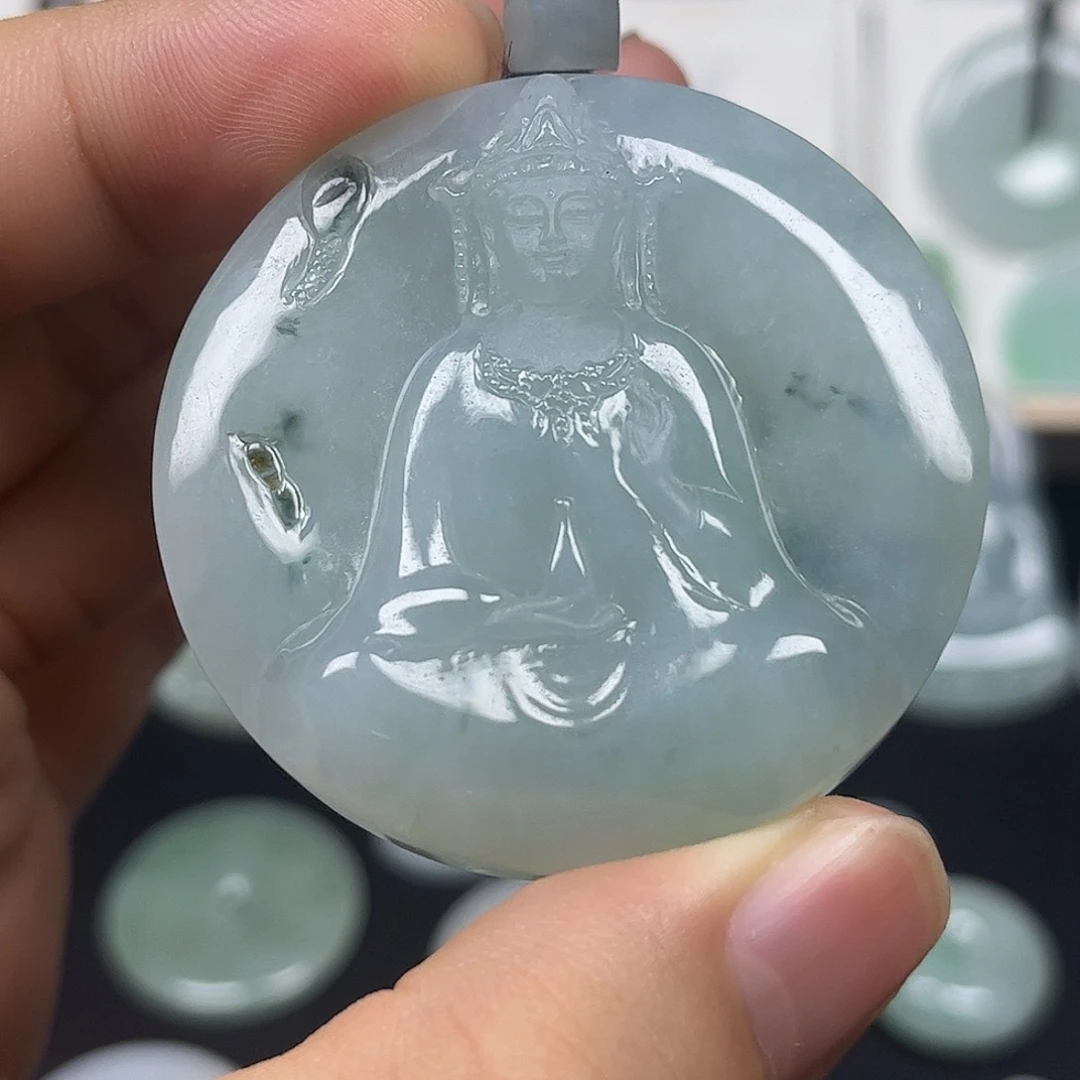 翡翠未镶嵌颈饰缅甸翡翠