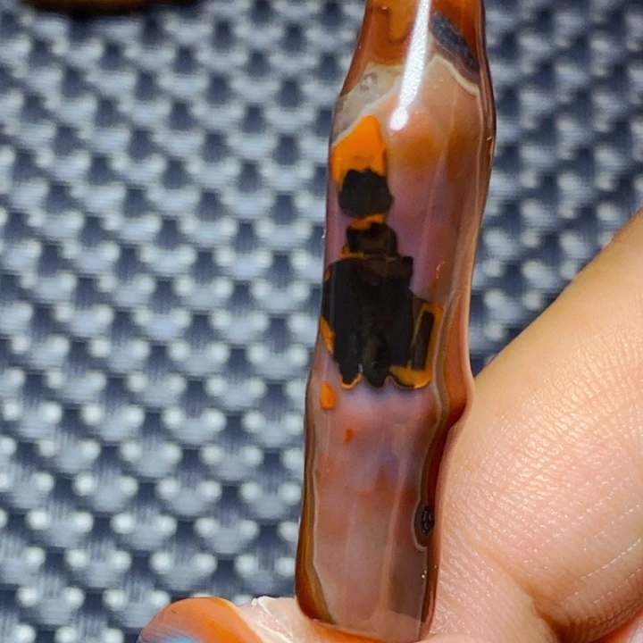 玛瑙/玉髓颈饰未镶嵌方*慧