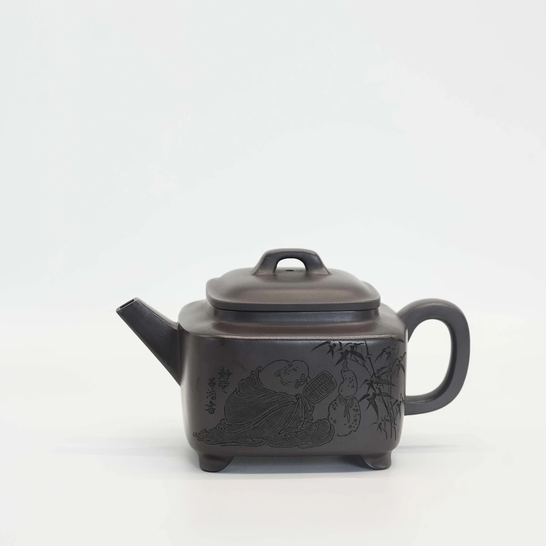 沈遽华四方墩玉紫茄泥550cc