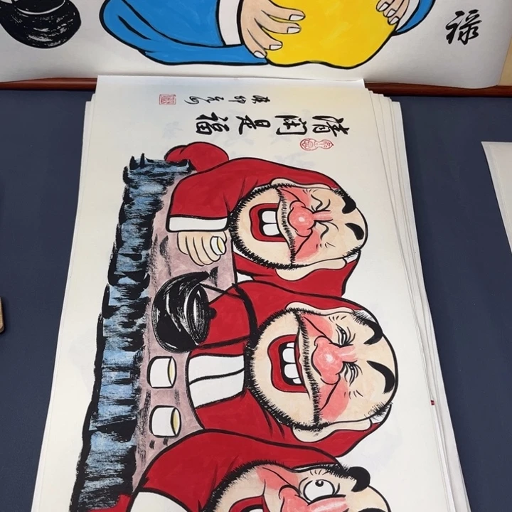 国画禅意画纯手绘作品