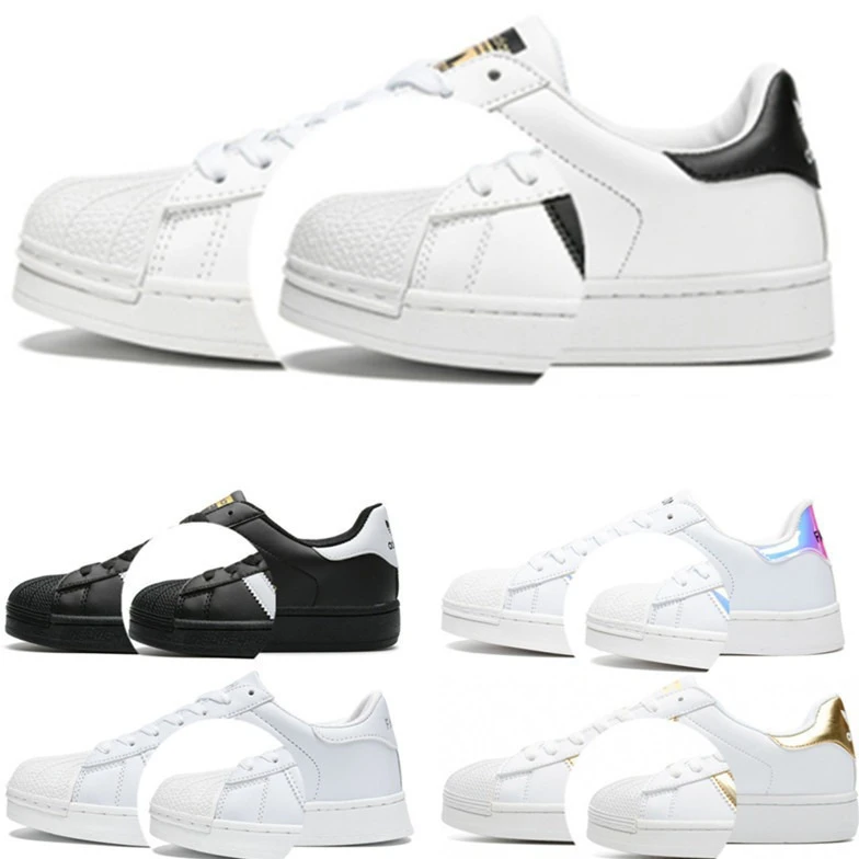 贝壳头莆田同款小白鞋情侣款时尚百搭三叶鞋男女休闲板鞋