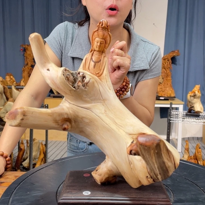 柏木（崖柏）随型摆件