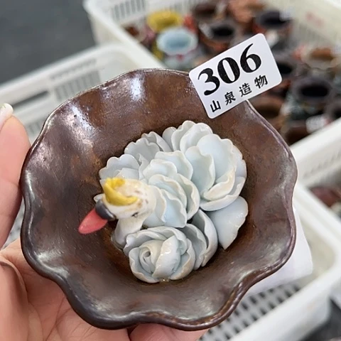 山泉造物手工制作柴烧306