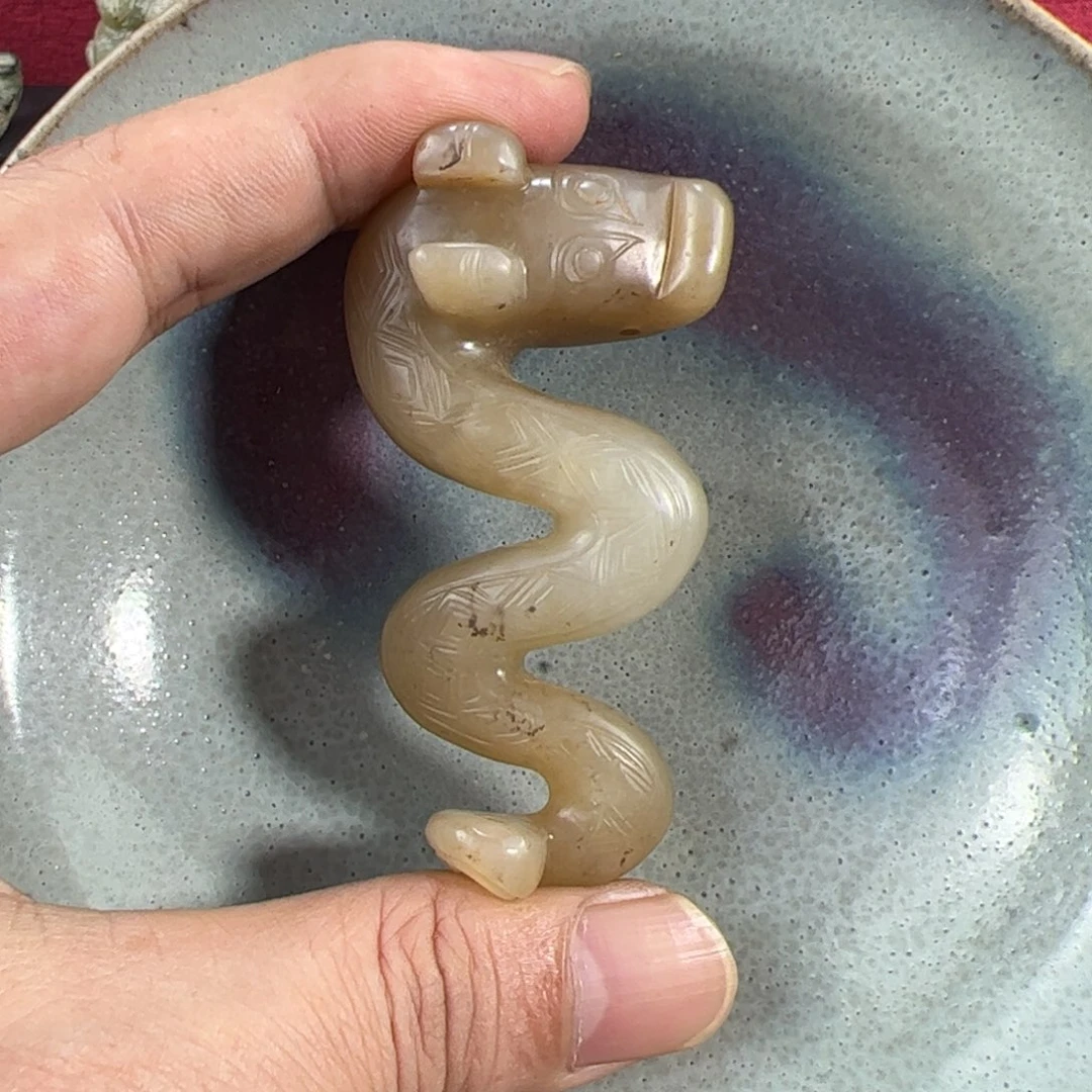 m***g瓷片钧瓷艺术作品