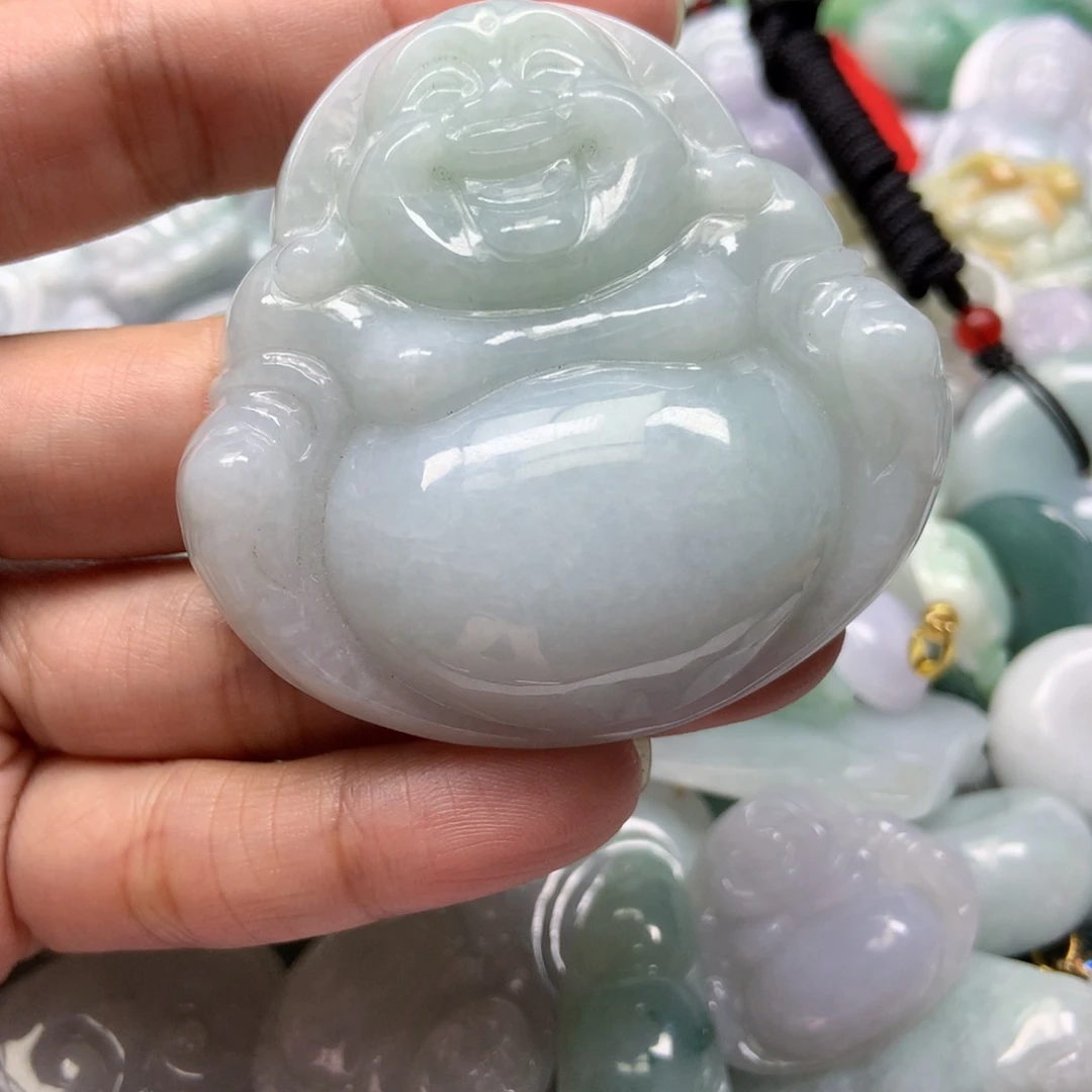 翡翠颈饰未镶嵌天然翡翠