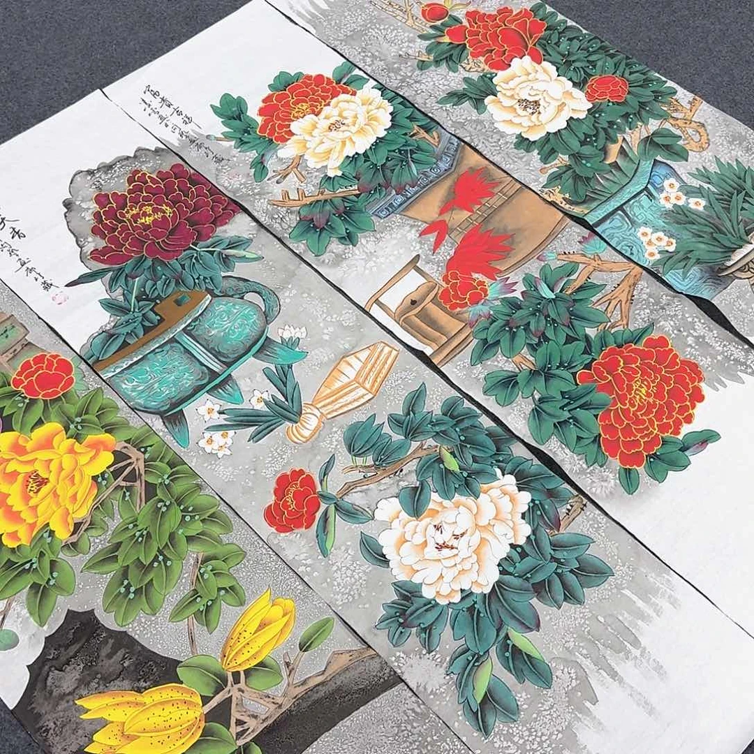 国画非常精美的一副作品