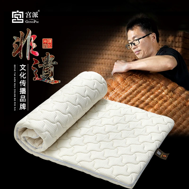 宫派羊毛床垫榻榻米房车定制冬季手工床铺垫褥子软垫家用卧室垫子