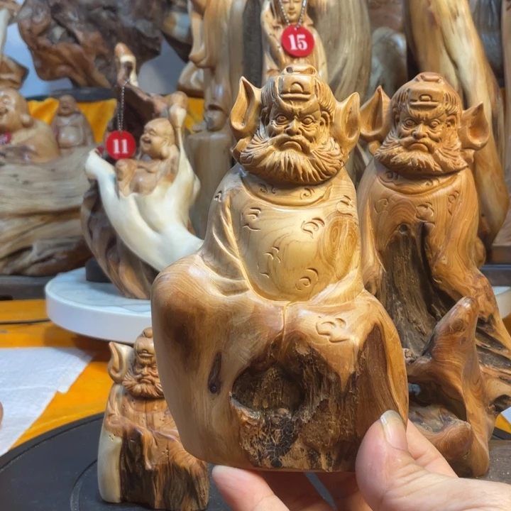 柏木（崖柏）崖柏  钟馗