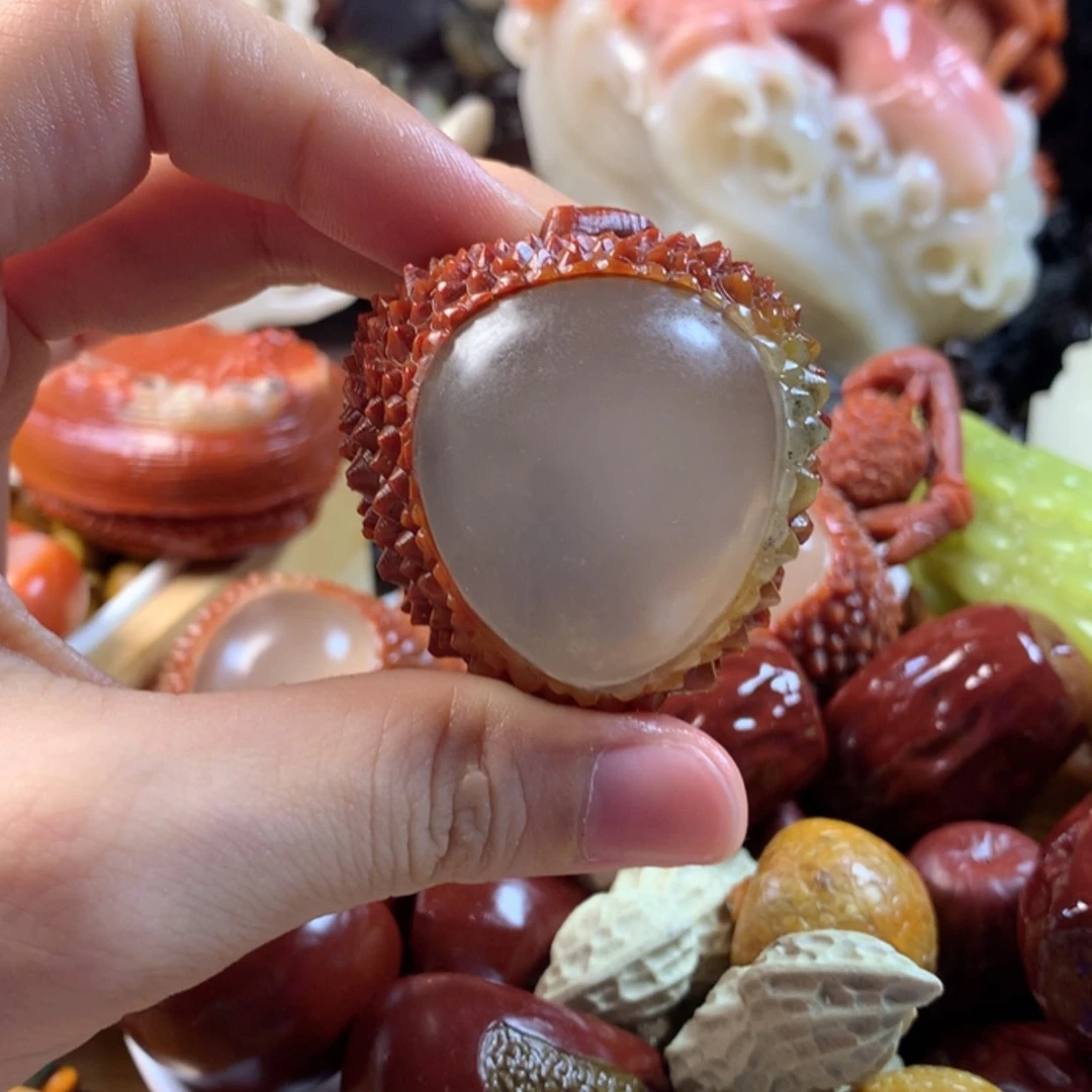 【闪购商品】寿山石一**爱寿山石纯手工雕刻