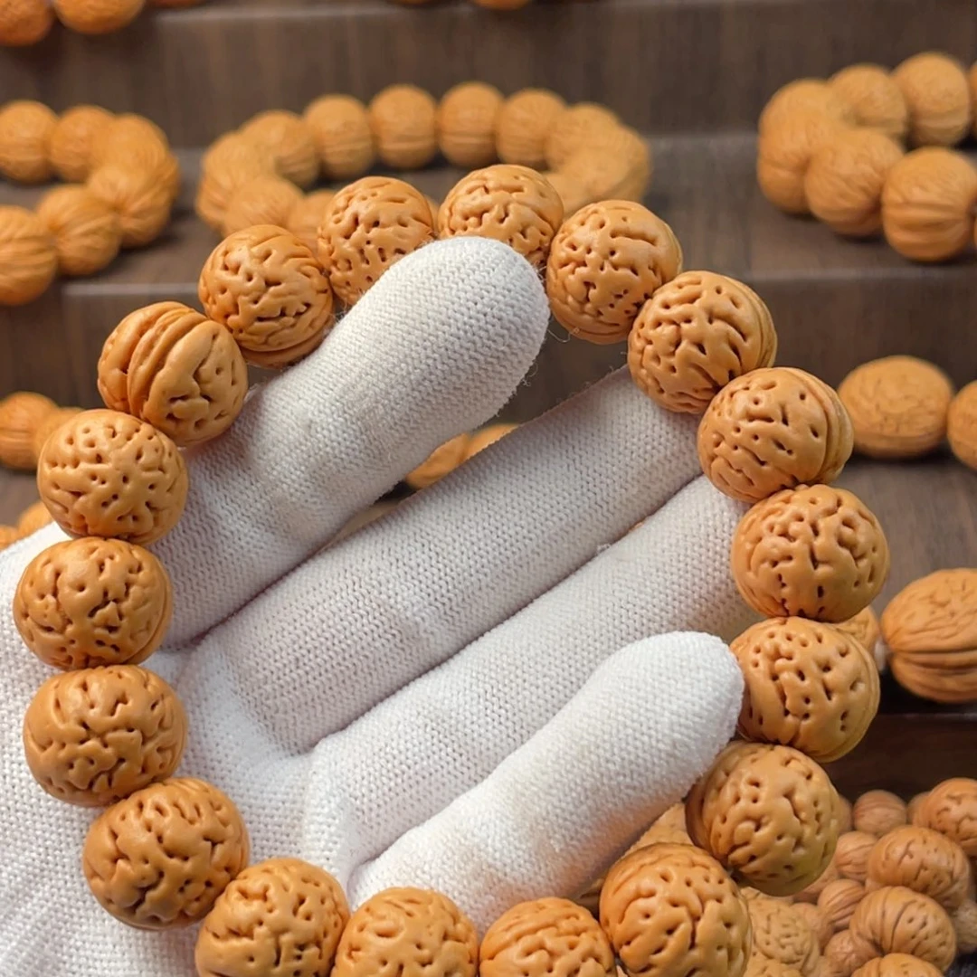 糖***妹桃核吊坠野生肌肉