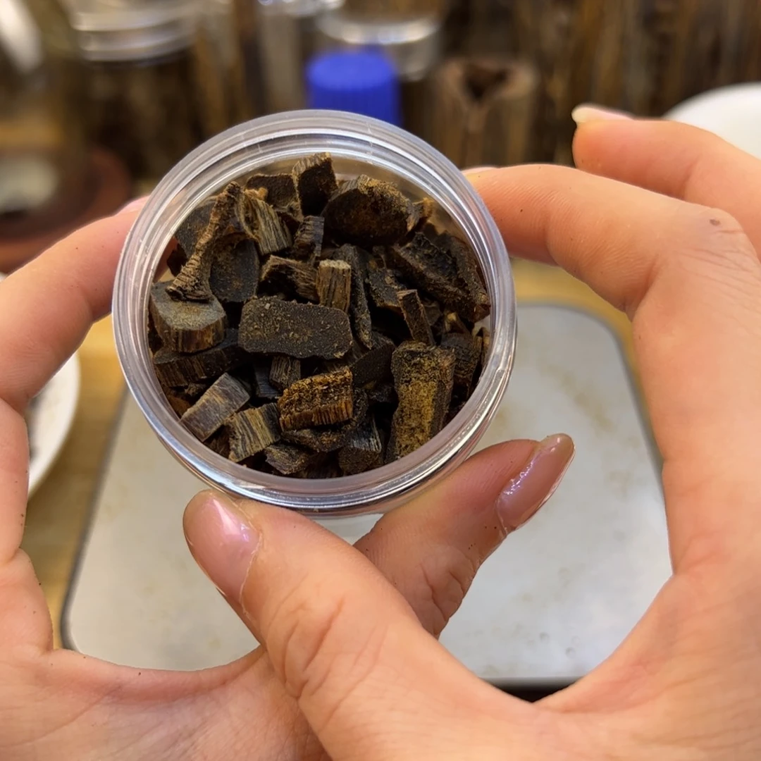 赵***德摆件沉香棋楠沉香绿棋车珠碎料30克