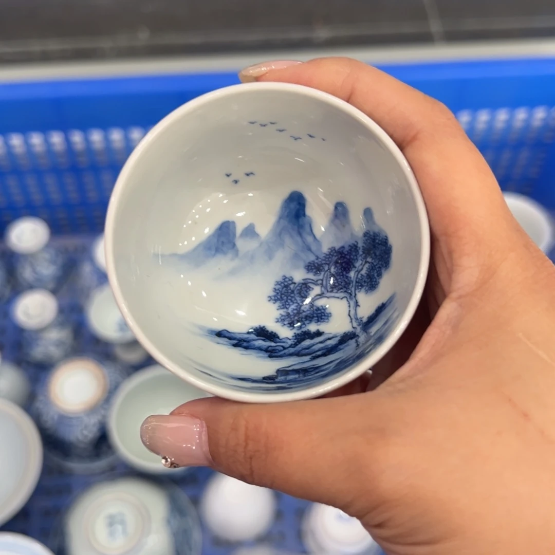 杯景德镇陶瓷杯子