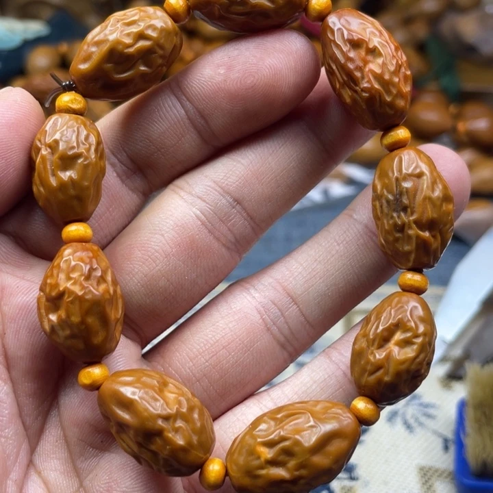 橄榄核手串/手链橄榄核雕工艺手串
