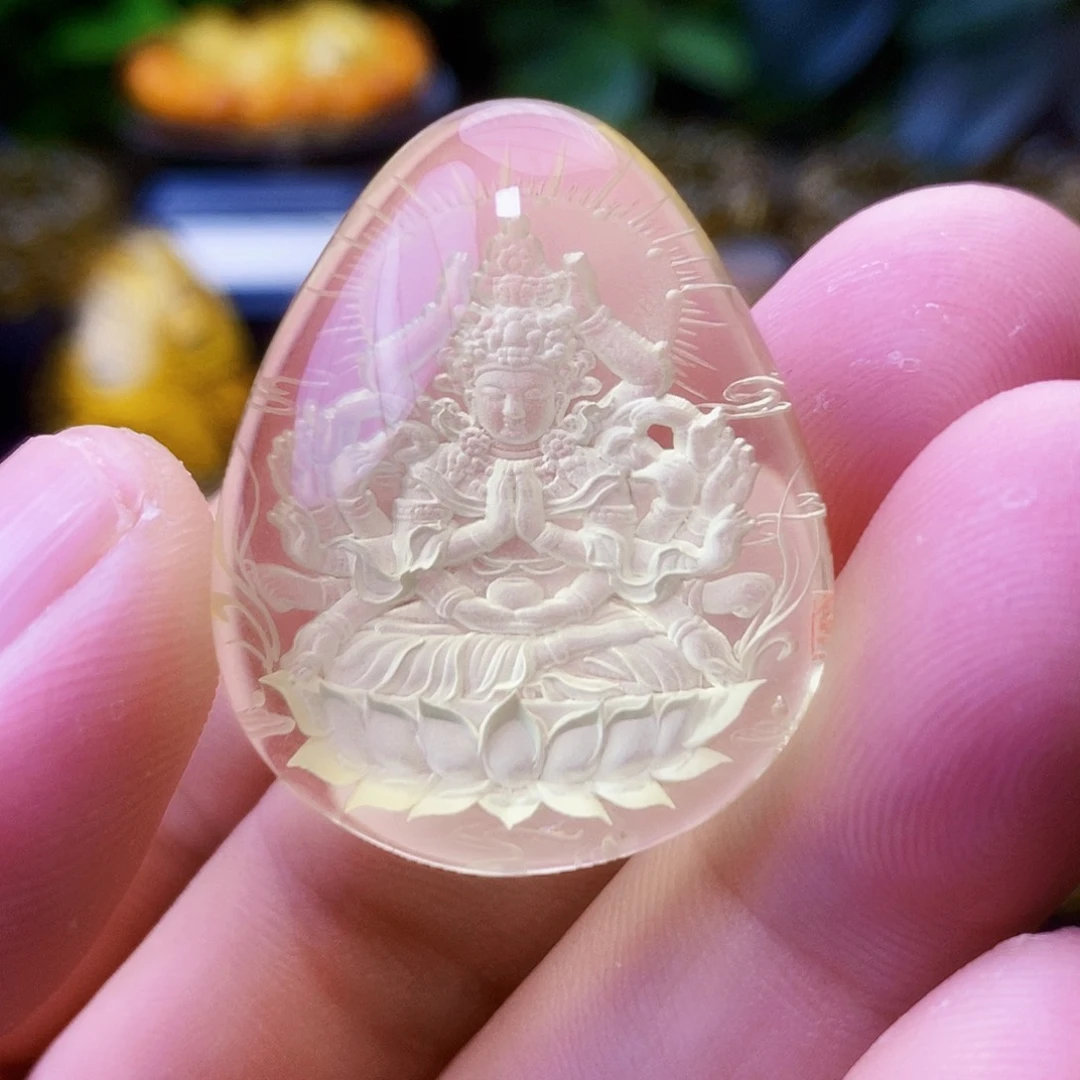 金珀未镶嵌吊坠(不含链)