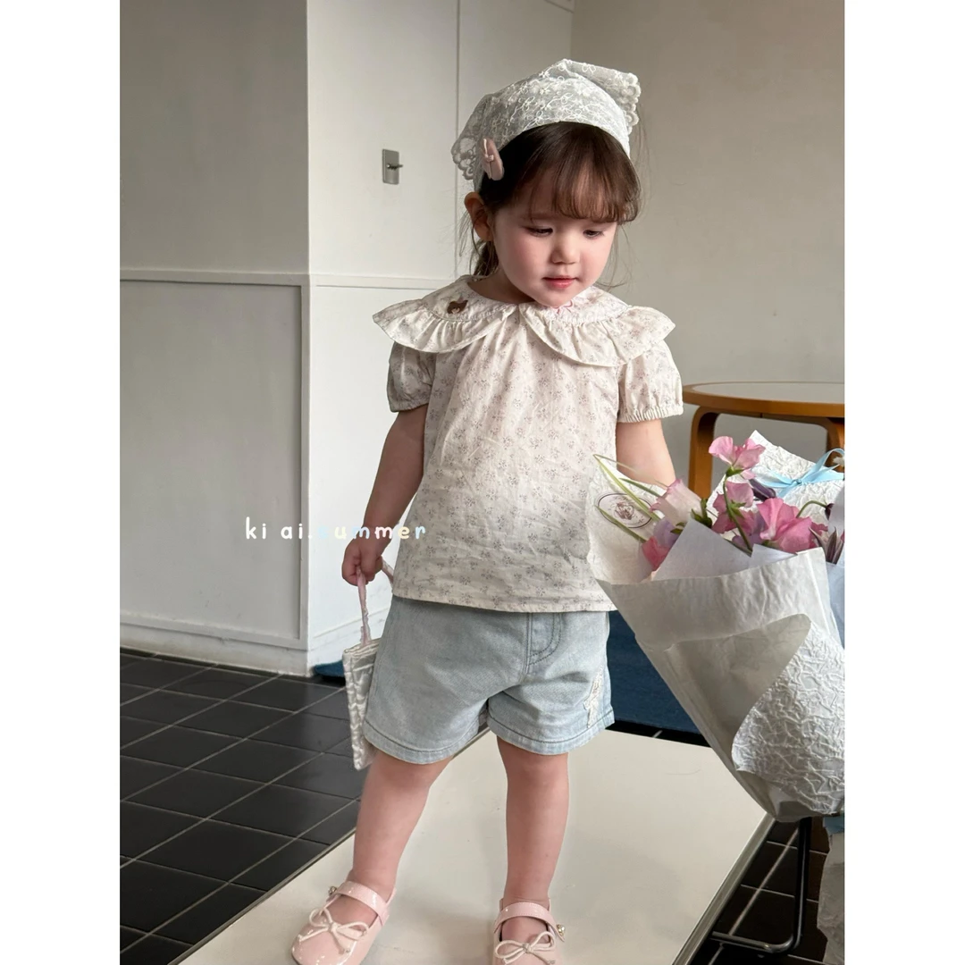 AC27~KiAi·25夏~碎花娃娃衫823298