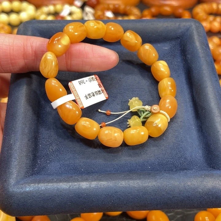 蜜蜡手链未镶嵌蜜蜡